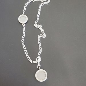 Origami Owl over the heart chain set